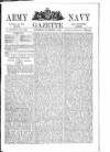 Army and Navy Gazette Saturday 09 November 1872 Page 1
