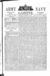 Army and Navy Gazette Saturday 16 November 1872 Page 1