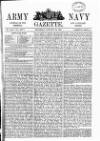 Army and Navy Gazette Saturday 12 January 1884 Page 1