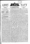 Army and Navy Gazette Saturday 19 January 1884 Page 1