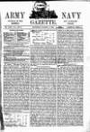 Army and Navy Gazette Saturday 08 March 1884 Page 1