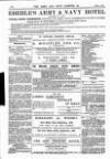 Army and Navy Gazette Saturday 08 March 1884 Page 12