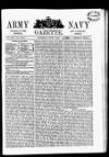 Army and Navy Gazette Saturday 07 June 1884 Page 1