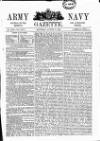 Army and Navy Gazette Saturday 09 August 1884 Page 1
