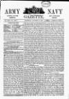 Army and Navy Gazette Saturday 11 October 1884 Page 1