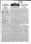Army and Navy Gazette Saturday 25 October 1884 Page 1