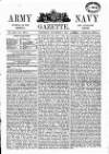 Army and Navy Gazette Saturday 08 November 1884 Page 1