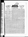 Army and Navy Gazette Saturday 07 March 1885 Page 1