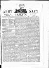 Army and Navy Gazette Saturday 28 March 1885 Page 1