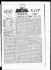 Army and Navy Gazette Saturday 25 April 1885 Page 1
