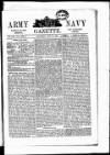 Army and Navy Gazette Saturday 27 June 1885 Page 1