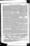 Army and Navy Gazette Saturday 27 June 1885 Page 10