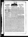 Army and Navy Gazette Saturday 04 July 1885 Page 1