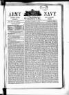 Army and Navy Gazette Saturday 17 October 1885 Page 1