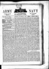 Army and Navy Gazette Saturday 14 November 1885 Page 1
