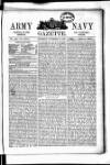 Army and Navy Gazette Saturday 21 November 1885 Page 1