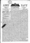 Army and Navy Gazette Saturday 26 December 1885 Page 1