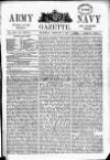 Army and Navy Gazette Saturday 06 February 1886 Page 1