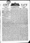 Army and Navy Gazette Saturday 13 March 1886 Page 1