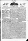 Army and Navy Gazette Saturday 20 March 1886 Page 1