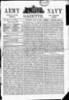 Army and Navy Gazette Saturday 10 July 1886 Page 1