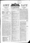 Army and Navy Gazette Saturday 21 August 1886 Page 1