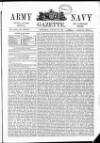 Army and Navy Gazette Saturday 28 August 1886 Page 1