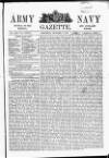 Army and Navy Gazette Saturday 09 October 1886 Page 1