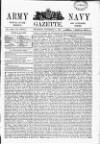 Army and Navy Gazette Saturday 11 December 1886 Page 1