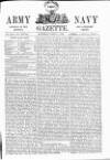 Army and Navy Gazette Saturday 05 March 1887 Page 1