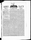 Army and Navy Gazette Saturday 31 March 1888 Page 1