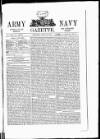 Army and Navy Gazette Saturday 30 June 1888 Page 1