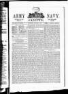 Army and Navy Gazette Saturday 06 October 1888 Page 1