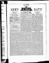 Army and Navy Gazette Saturday 03 November 1888 Page 1