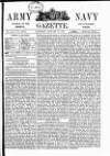 Army and Navy Gazette Saturday 19 January 1889 Page 1
