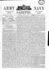 Army and Navy Gazette Saturday 15 June 1889 Page 1