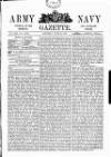 Army and Navy Gazette Saturday 29 June 1889 Page 1