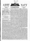 Army and Navy Gazette Saturday 05 October 1889 Page 1