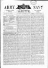 Army and Navy Gazette Saturday 23 November 1889 Page 1