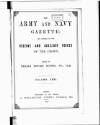 Army and Navy Gazette Saturday 04 January 1890 Page 1