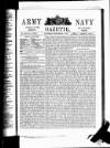 Army and Navy Gazette Saturday 06 September 1890 Page 1