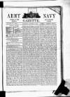 Army and Navy Gazette Saturday 18 October 1890 Page 1