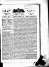 Army and Navy Gazette Saturday 08 November 1890 Page 1