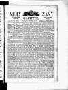 Army and Navy Gazette Saturday 27 December 1890 Page 1