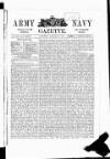 Army and Navy Gazette Saturday 31 January 1891 Page 1