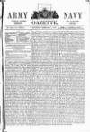 Army and Navy Gazette Saturday 07 February 1891 Page 1