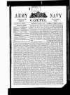 Army and Navy Gazette Saturday 01 August 1891 Page 1