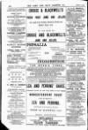 Army and Navy Gazette Saturday 31 October 1891 Page 20