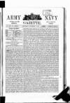 Army and Navy Gazette Saturday 14 November 1891 Page 1