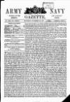 Army and Navy Gazette Saturday 28 November 1891 Page 1